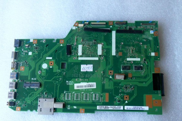 MB BAD - донор Asus X751NV MAIN_BD._4G (90NB0EA0-R00010, 60NB0EB0-MB1031 (213)) X751NV REV. 2.1, 4 чипа SEC 704 K4W4G16, снято CPU, GPU