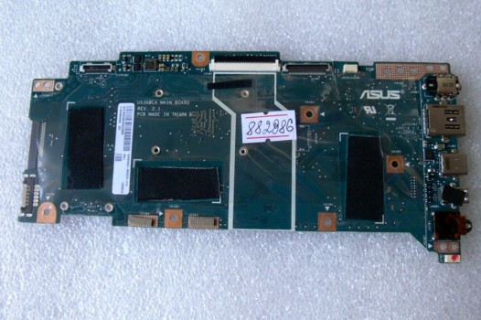 MB BAD - донор Asus UX360CA MB._8G (90NB0BA0-R00040, 60NB0BA0-MB2230-212) UX360CA REV. 2.1, 2 чипа ELPIDA FB164A1MA-JD-F 1628RR05100, снято CPU