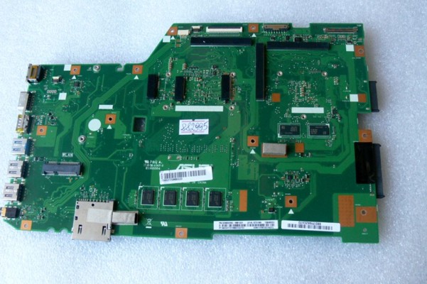 MB BAD - донор Asus X751NV MAIN_BD._4G (90NB0EA0-R00010, 60NB0EB0-MB1031 (214)) X751NV, 4 чипа SEC 707 K4W4G16, 8 чипов Micron 7DP45 D9SGQ MT41K512M8DA-107:P, снято CPU, GPU