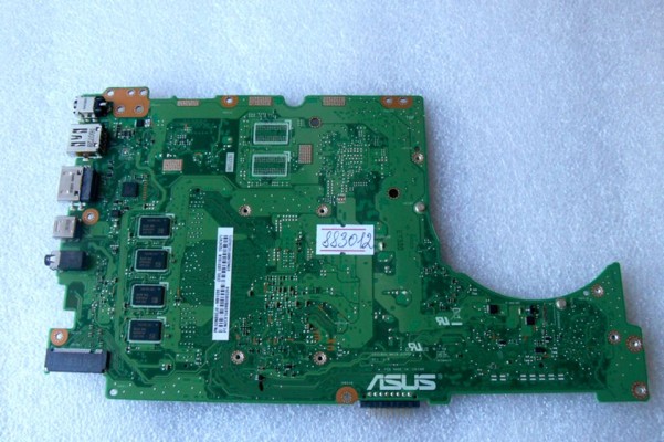 MB BAD - донор Asus UX310UA MB._4G (90NB0CJ0-R00040, 60NB0CJ0-MB1030 (206)) UX310UA REV. 2.0, 8 чипов SEC 637 K4A4G08, снято CPU, GPU