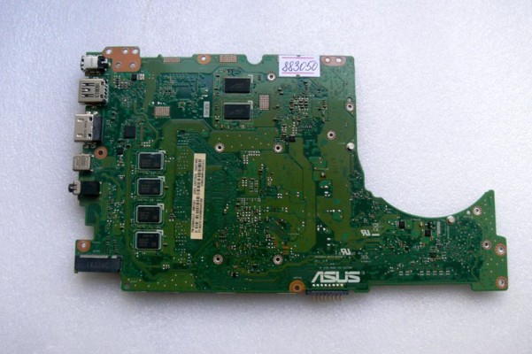 MB BAD - донор Asus UX310UQ MB._4G (90NB0CL0-R00070, 60NB0CL0-MB1501 (202)) UX310UV REV. 2.0, 4 чипа Micron 7JN77 D9SMP MT41J256M16LY-091G:N, 8 чипов SEC 637 K4A4G08, снято CPU, GPU