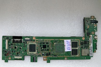 MB BAD - донор Asus T100HAN MAIN_BD._2G (90NB0740-R00030, 60NB0740-MB2430 (301)) T100HA_MB REV. 3.0, 1 чип Samsung KLMBG4GEND-B031, 2 чипа ELPIDA F8164A3MA-JD-F - снято CPU