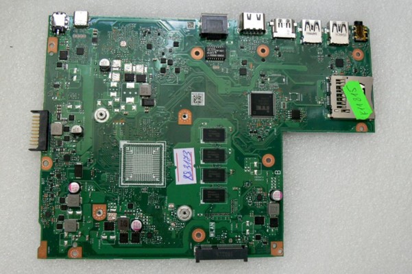 MB BAD - донор Asus X540YA MAIN_BD._4G (60NB0CN0-MB6500) X540YA REV.3.0., 8 чипов SK hynix H5TC4G63CFR 730A - снято CPU