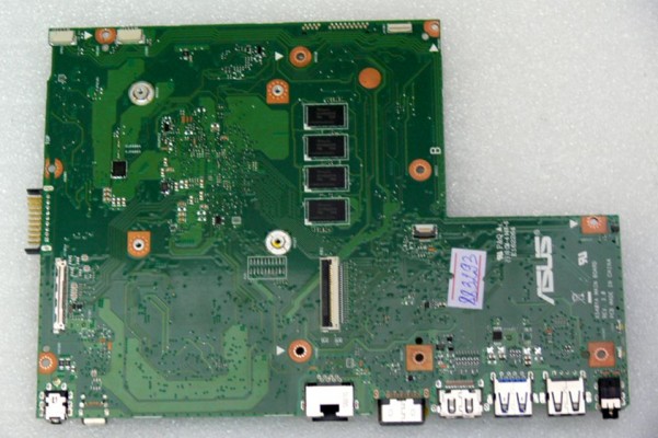 MB BAD - донор Asus X540YA MAIN_BD._4G (60NB0CN0-MB6500) X540YA REV.3.0., 8 чипов SK hynix H5TC4G63CFR 730A - снято CPU