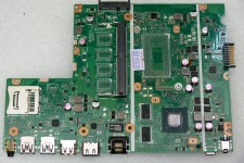 MB BAD - донор Asus X541UJ MB._0M (90NB0ER0-R03200, 60NB0ER0-MB3200 (201)) X541UJ REV. 2.0., nVidia N16V-GM-B1, 2 чипа K4W4G16 SEC 707, 2 чипа K4W4G16 SEC 704 - снято CPU