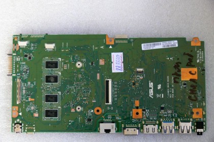 MB BAD - донор Asus X540SAA MB._4G (90NB0B30-R00021, 60NB0B30-MB3030-210) X540SA REV. 2.1., 4 чипа SK hynix H5TC4G63CFR 639V, 4 чипа SK hynix H5TC4G63CFR 641V - снято CPU