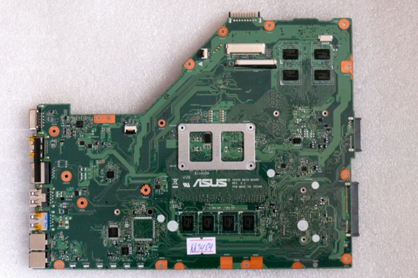 MB BAD - донор Asus X55VD (60-N5OMB1000-E02) X55VD REV. 2.1., nVidia N13M-GE6-S-A1, 8 чипов ELPIDA J1108BFBG-DJ-F, 8 чипов HYNIX H5TQ2G83CFR 152A