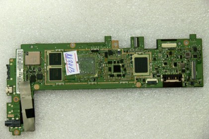 MB BAD - донор Asus T100HAN MAIN_BD._2G (90NB0740-R00030, 60NB0740-MB2430 (305)) T100HA_MB REV. 3.0., 2 чипа ELPIDA F8164A3MA-JD-F - снято что-то