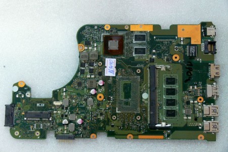MB BAD - донор Asus X555LD REV. 3.6., nVidia N16V-GM-B1, 8 чипов D9RVX, 4 чипа SK hynix H5TC2G63FFR 11C - снято CPU