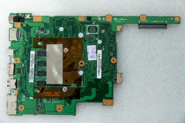 MB BAD - донор Asus E402NA MAIN_BD._4G (60NB0C50-MB5050 (230)) E402NA REV. 2.3., 8 чипов SK hynix H5TC4G63CFR - снято CPU