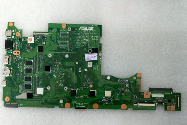 MB BAD - донор Asus X505BA MB._4G (60NB0G10-MB1210) X505BP REV. 2.00., 8 чипов SK hynix H5AN4G8NAFR - снято CPU, GPU