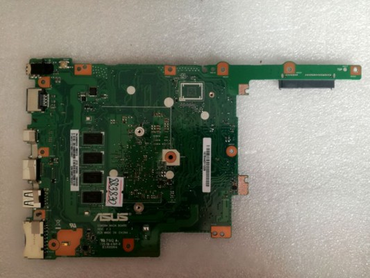 MB BAD - донор Asus E502NA MAIN_BD._4G (90NB0DI0-R00020, 60NB0DI0-MB2010 (212)) E502NA REV. 2.1, 8 чипов SK hynix H5TC4G63CFR - снято CPU