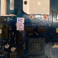 MB BAD - донор Samsung NP-R525-JV04RU BREMEN-DR2-1G BA41-01571A (BA92-07786B) BA41-01571A REV: 1.1., AMD 218-0697020, AMD 216-0752001, 8 чипов Samsung K4W1G1646E-HC12 - снято что-то