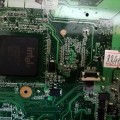 MB BAD - донор Asus A8JP, Z99 MB_0M (08G28AP0020J) A8JP REV: 2.0., Intel SL8YB NH82801GBM - снято что-то