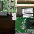 MB BAD - под восстановление (возможно даже рабочая) Lenovo ThinkPad SL510 (FRU: 63Y2098) DAGC3AMB8H0 (8L) REV: H, Intel SLB8Q AF82801IBM, Intel SLGGM AC82GL40 - снято что-то