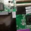 MB BAD - под восстановление (возможно даже рабочая) Lenovo ThinkPad SL510 (FRU: 63Y2098) DAGC3AMB8H0 (8L) REV: H, Intel SLB8Q AF82801IBM, Intel SLGGM AC82GL40 - снято что-то