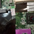 MB BAD - под восстановление (возможно даже рабочая) Lenovo ThinkPad SL510 (FRU: 63Y2098) DAGC3AMB8H0 (8L) REV: H, Intel SLB8Q AF82801IBM, Intel SLGGM AC82GL40 - снято что-то