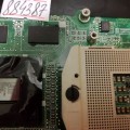 MB BAD - донор Lenovo ThinkPad Edge E40 (FRU: 63Y2134) ATI 216-0728018, 4 чипа Samsung K4W1G1646E-HC12 - снято что-то