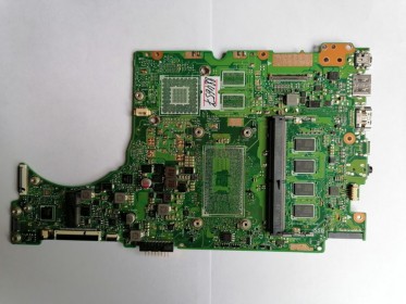 MB BAD - донор Asus UX310UA MB._4G (90NB0CJ0-R00040, 60NB0CJ0-MB1030 (204)) UX310UV REV. 2.0, 8 чипов SEC 637 K4A4G08 - снято CPU, GPU