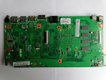 MB BAD - донор Asus X541NA MB._4G (90NB0E80-R00010, 60NB0E80-MB1900 R212) X541NA REV. 2.1, 8 чипов Micron D9SHD - снято CPU