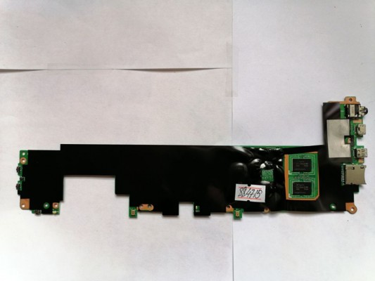 MB BAD - донор Asus T101HA MB._4G (60NB0BK0-MB1901-202) T101HA REV. 2.0, 4 чипа SK hynix H5TC8G63CMR - снято CPU