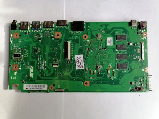 MB BAD - донор Asus X541NA MB._4G (90NB0E80-R00010, 60NB0E80-MB1900 R215) X541NA REV. 2.1., 8 чипов SEC 728 K4B4G16 - снято CPU