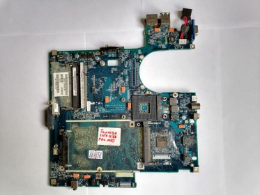 MB BAD - донор Toshiba Satellite Pro M70 HTW00 LA-2871P REV: 1A, Intel SL89K NH82801FBM, Intel SL8G6 QG82915GM