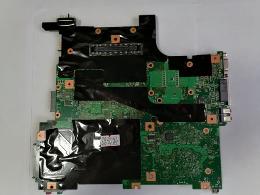 MB BAD - донор Lenovo ThinkPad T400 MLB3D-7 (11S44C5303Z, FRU: 43Y9286) ATI Radeon 216-0707001, Intel SLB8P AF82801IEM, Intel SLB94 AC82GM45, 2 чипа Samsung 922 K4J10324QD-HC12