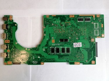 MB BAD - донор Asus K501UB MB_0M (60NB0A50-MB1230, возможно 90NB0A50-R00020, 60NB0A50-MB1220, 60NB0A50-MB1222) K501UX REV 2.0., nVidia N16S-GT1-KB-A2, 4 чипа SEC 534 K4W4G16, 8 чипов SK hynix H5TC4G63CFR - снято CPU