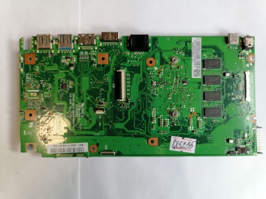 MB BAD - донор Asus X541NA MB._4G (90NB0E80-R00010, 60NB0E80-MB1900 R212) X541NA REV. 2.1, 8 чипов Micron D9SHD - снято CPU