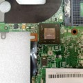 MB BAD - донор HP dv2000 (460716-001, 417112-001) 06230-5M, 48. 4Y001. 05M, Intel SLA5U LE82PM965, Intel SLA5Q NH82801HBM, nVidia G86-630-A2, 2 чипа Qimonda HYB18H512321BF-14
