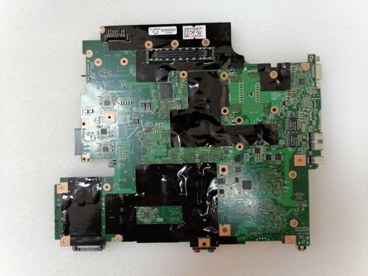 MB BAD - донор Lenovo ThinkPad T500 (11S43Y7017Z, FRU:42W8132) C0R5D-9, ATI 216-0683008, Intel SLB94 AC82GM45, Intel SLB8P AF82801IEM, 2 чипа HYNIX H5RS5223CFR 11C