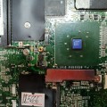 MB BAD - донор HP Compaq N610C MB. (291581-001) REV:2.01., Intel SL5YP FW82801CAM, ATI-?, Intel SL66J RG82845MP