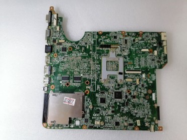 MB BAD - донор HP Pavilion dv5-1100 MB. (502638-001, 31QT8MB0080) DA0QT8MB6G0 REV: G, AMD 215-0674034, AMD 218S7EBLA12FG, 4 чипа Hynix H5PS1G63EFR 20L 834A