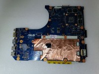 MB BAD - под восстановление Asus G551JW MB._0M/I7-4720HQ/AS (V2G) (90NB08B0-R00010, 60NB08B0-MB5000) N551JM REV. 2.0, nVidia N16P-GX-A2, HUB, 8 чипов Samsung K4G20325FD-FC03 - была рабочая материнка, но понадобился проц - снято CPU