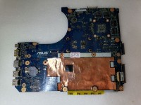 MB BAD - под восстановление Asus G551JW MB._0M/I7-4720HQ/AS (V2G) (90NB08B0-R00010, 60NB08B0-MB5000) N551JM REV. 2.0, nVidia N16P-GX-A2, HUB, 8 чипов Samsung K4G20325FD-FC03 - была рабочая материнка, но понадобился проц - снято CPU