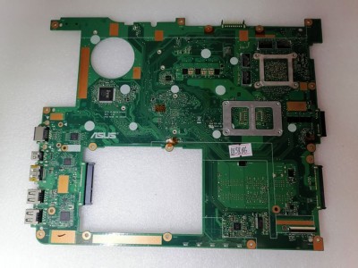 MB BAD - под восстановление Asus N751JX MB._0M/I7-4720HQ/AS (V4G) (EDP) (90NB0840-R03300, 60NB0840-MB3300-200) N751JK REV. 2.0, nVidia N16P-GT-A2, HUB, 8 чипов Samsung K4W4G1646D-BC1A - была рабочая материнка, но понадобился проц - снято CPU