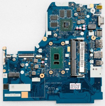 MB BAD - под восстановление Lenovo IdeaPad 310-15ISK (P/N: 5B20M29142) CG413 CG513 CZ513 NM-A981 REV: 1.0., Intel Core i5-7200U - SR2ZU, nVidia N16V-GMR1-S-A2, 4 чипа SK hynix H5TC4G63CFR, 4 чипа Micron D9TBK