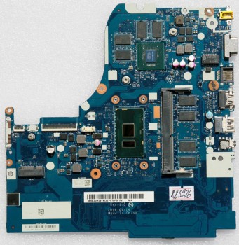 MB BAD - под восстановление Lenovo IdeaPad 310-15ISK (P/N: 5B20M29142) CG413 CG513 CZ513 NM-A981 REV: 1.0.,  Intel Core i3-6100U - SR2EU, nVidia N16V-GMR1-S-A2, 4 чипа SEC 634 K4W4G16, 4 чипа SEC 634 K4A8G16