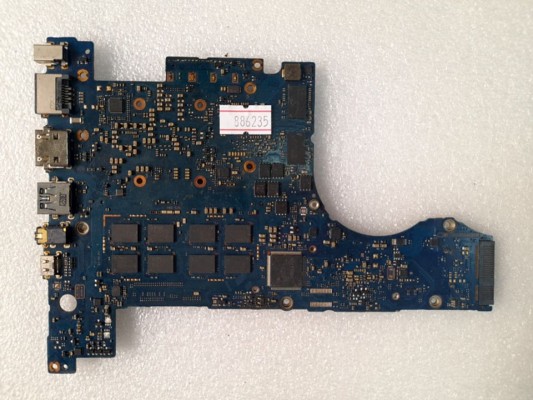 MB BAD - донор Samsung NP730U3E (BA92-12520B) Miranda13-e Rev:1.0., 8 чипов ELPIDA J2108BDBG-GN-F, 4 чипа SAMSUNG K4W2G1646E-BC11 316