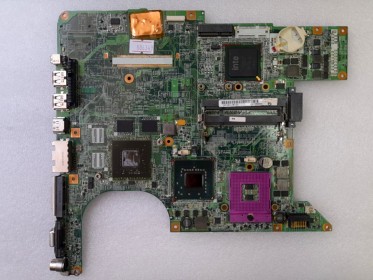 MB BAD - донор HP Pavilion dv6500, dv6600, dv6700, dv6800, dv6900 (??? PPE11011ZWIBME 31AT3MB00B0) DA0AT3MB8F0 REV:F, SLA5U, nVidia G86-601-A2, SLA5Q, 4 ЧИПА Hynix HY5PS121954C FP-25 816A