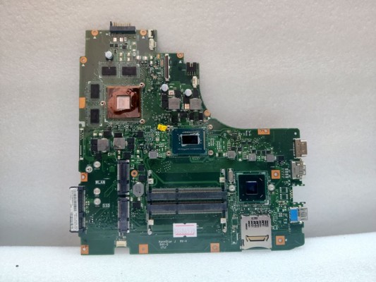 MB BAD - донор Asus K46CB (60NB0110-MB2(030)), K46CM REV. 2.0, SLJ8E, SR0N8, nVidia N13P-GE-OP-A2, 8 чипов HYNIX H5TQ2G63DFR 11C 247V