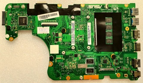 MB BAD - под восстановление Asus X555LJ (60NB0810-MB1A00) X555LD MAIN BOARD REV. 3. 3, nVidia N16V-GM-B1, ITE IT8585E 1515-FXA SC3MJA, 4 чипа SK hynix H5TC2G63FFR 11C 522V, 8 чипов SK hynix H5TC4G83BFR PBA 521V, снято CPU