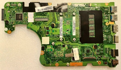 MB BAD - под восстановление Asus X555LJ (60NB0810-MB1A10) X555LD MAIN BOARD REV. 3. 6, nVidia N16V-GM-B1, ITE IT8585E 1525-FXA SC3YKA, 4 чипа SK hynix H5TC2G63FFR 11C 527V, 8 чипов MICRON 5QN77 D9RVX, снято CPU