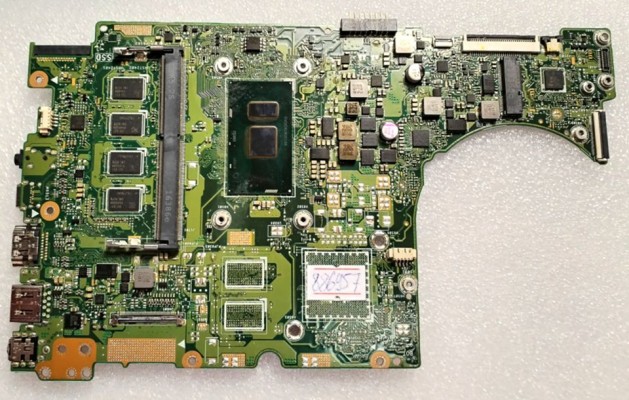 MB BAD - под восстановление Asus UX310UA (60NB0CJ0-MB1030(206)) UX310UV MAIN BOARD REV. 2. 0, Intel SR2EU, 8 чипов SEC K4A4G08 5WE BCPB