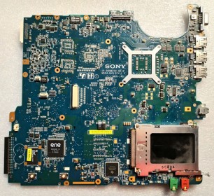 MB BAD - под восстановление Sony VGN-FS415SMR 1P-005B200-8012 MS04-M/B REV: 1. 2 MBX-143, Intel SL8G7, Intel NH82801FMB L5500072 SL89K, nVidia GF-G06400SQ-N-A2 N27578.00P, 2 чипа SK hynix HY5DU283222B FP-28 548U