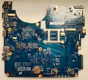 MB BAD - под восстановление Samsung R540 (BA92-06972A) BREMEN-VE REV: 1. 0, Intel SL6ZS, ATI 216-0774009, 8 чипов Samsung K4W1G1646E-HC12