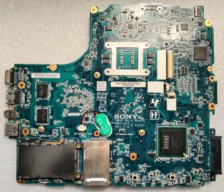 MB BAD - под восстановление Sony Vaio PCG-7181V VGN-NW2ERE (1P-0096J01-8010) M851 MAIN BOARD MBX-217 REV: 1. 0, Intel SLB94, Intel SLB8Q, ATI 216-0728018, 4 чипа Samsung K4J10324QD-HC12