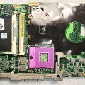 MB BAD - под восстановление Asus K50IP (69N0F3M11C02 - 01) K401IN MAIN BOARD REV. 2. 2G, nVidia MCP75L-B3, ITE IT8502E 0924-JXA DE94QB L, 4 чипа Samsung K4N1G1640E-HC20