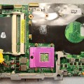 MB BAD - под восстановление Asus K50IP (69N0F3M11A11-01) K40IN MAIN BOARD REV. 2. 0G, nVidia MCP75L-B3, ITE IT8500E 0917-AX0 DEA2GB L, 4 чипа hynix H5PS1G63EFR 20L 917A